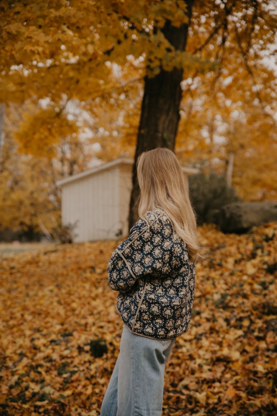 Handmade Printed Coat