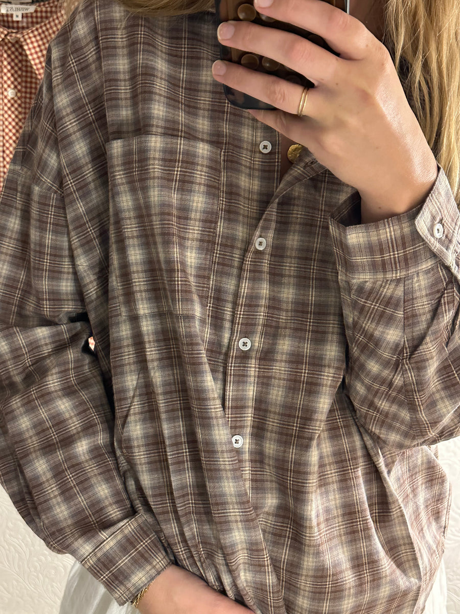 Plaid Button Up