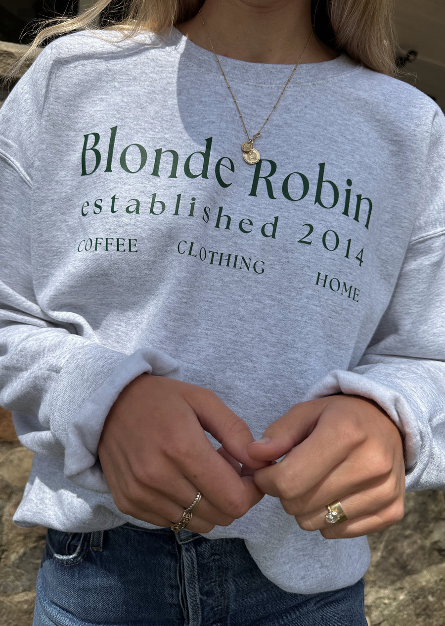 Blonde Robin Sweatshirt