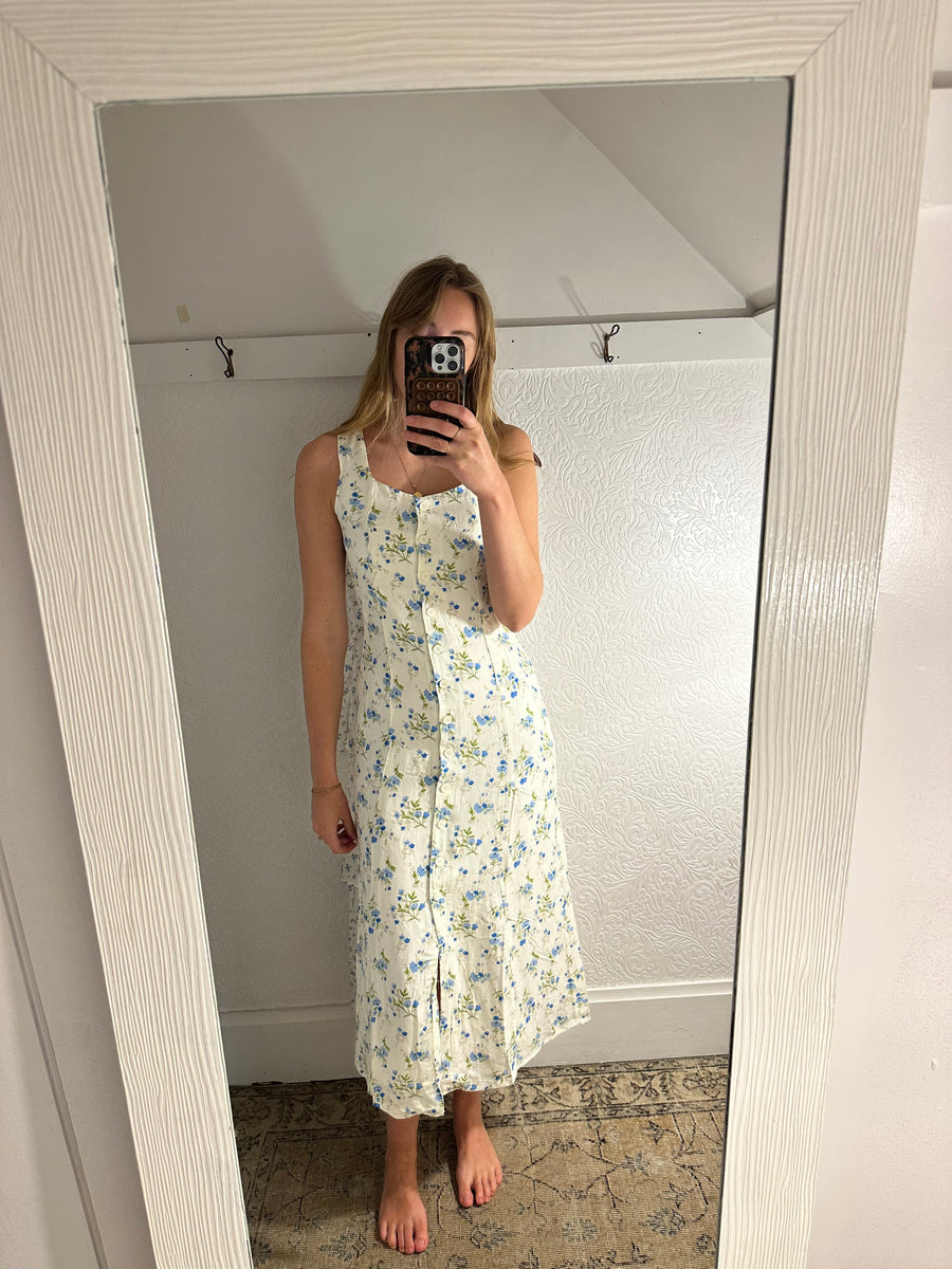 Vintage Style Floral Dress