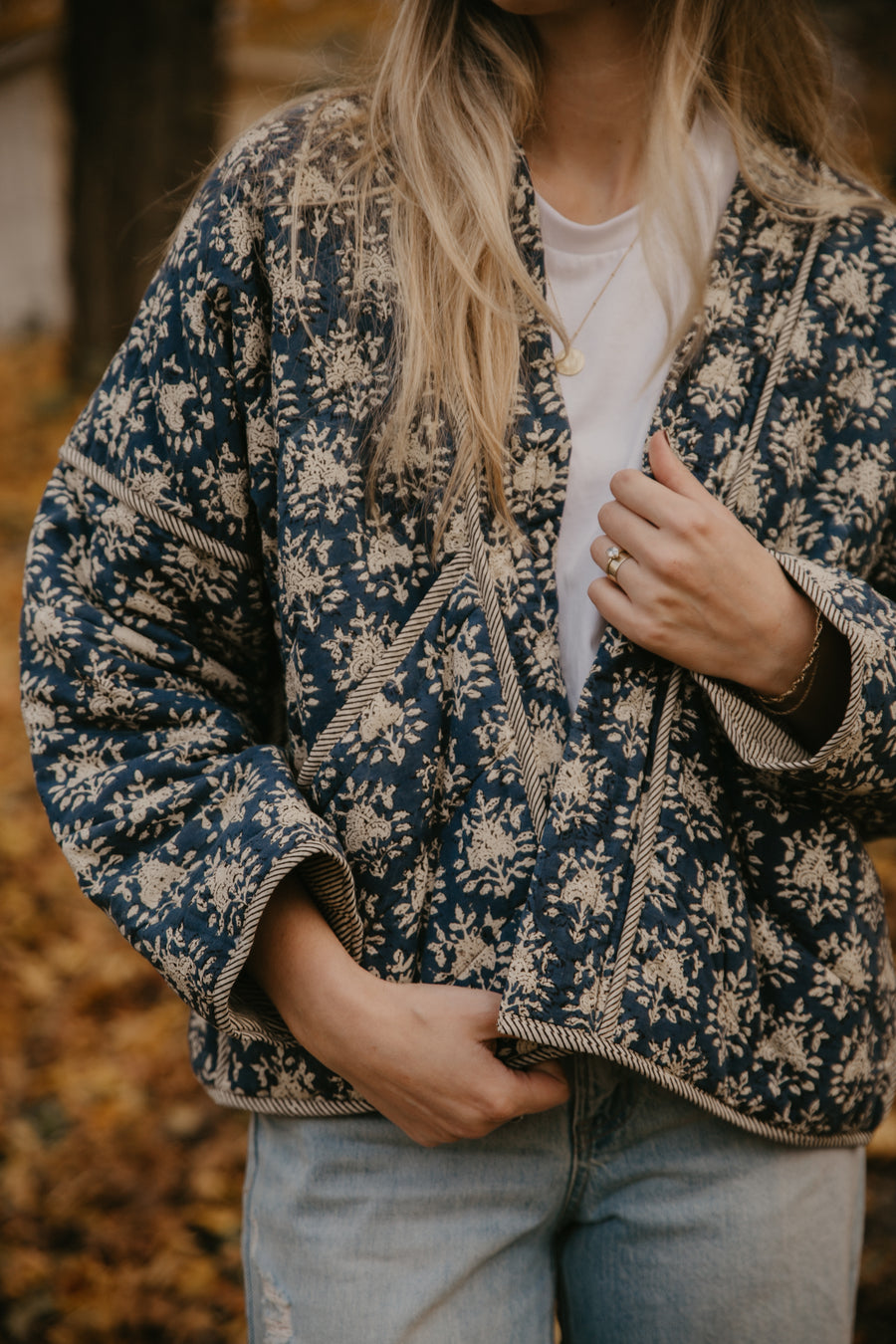 Handmade Printed Coat