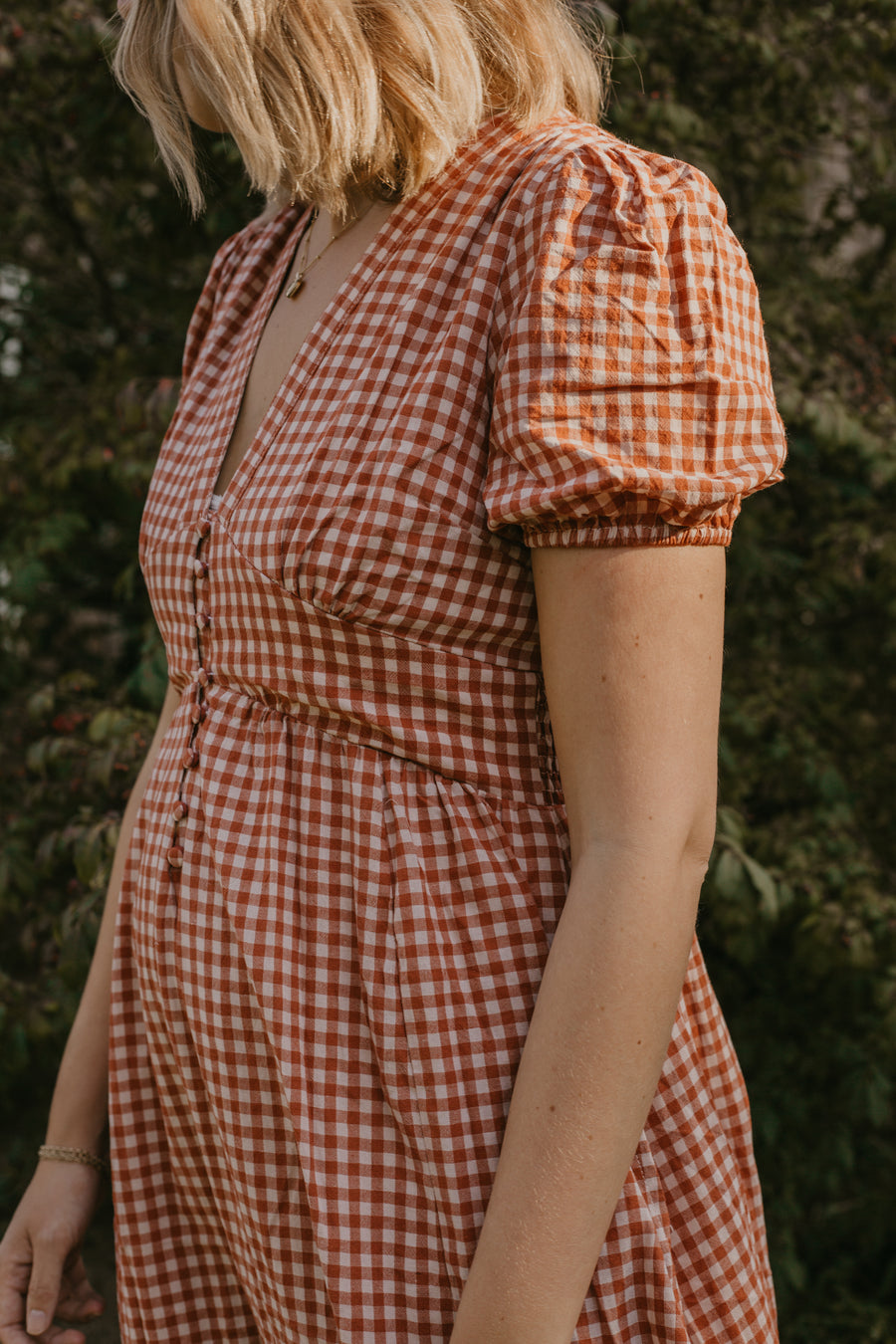 Red Gingham Dress