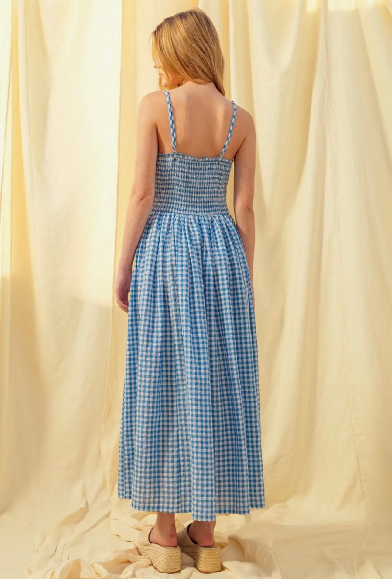 Gingham Dress – Blonde Robin