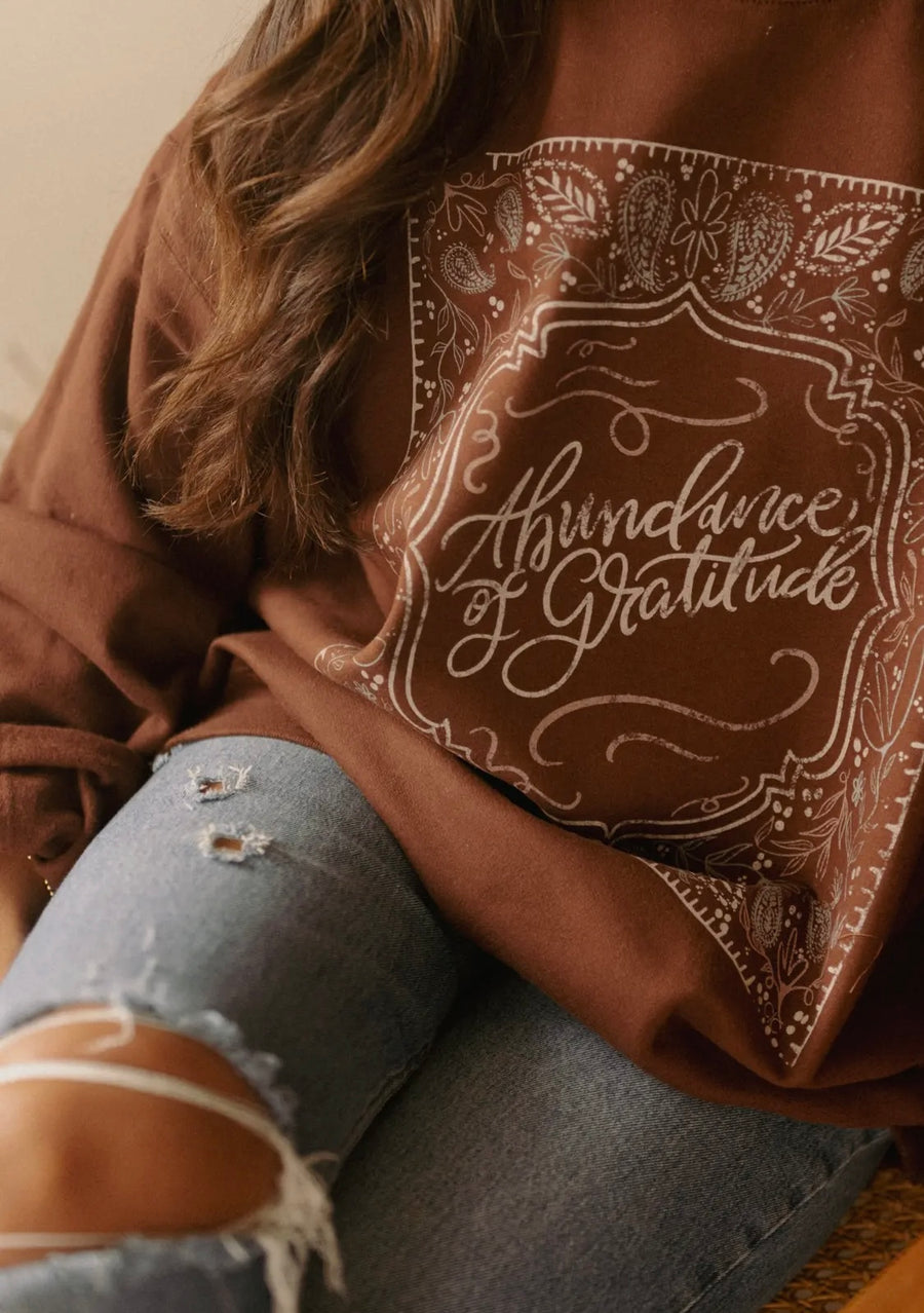 Abundance of Gratitude Sweatshirt