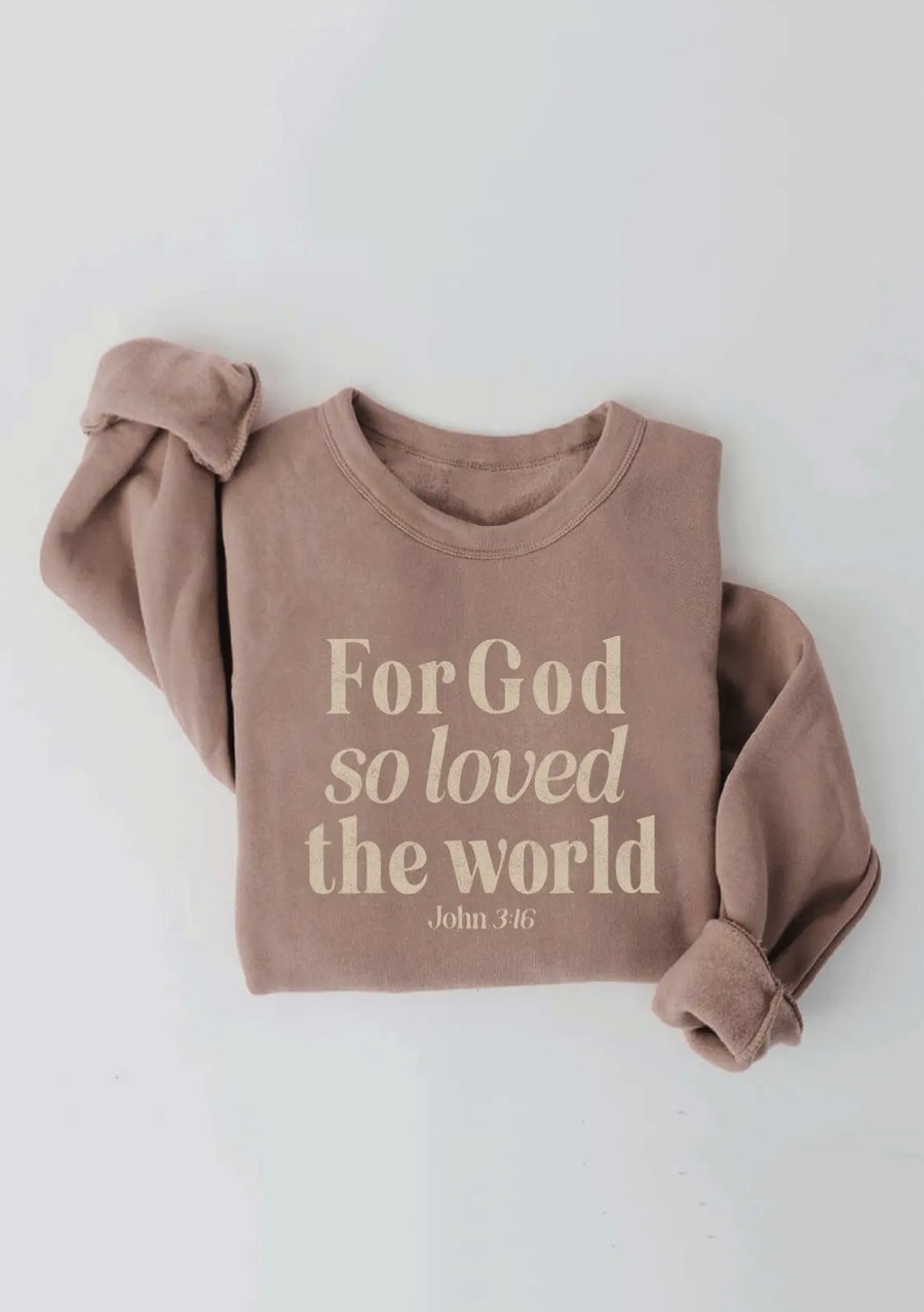 John 3:16 Sweatshirt