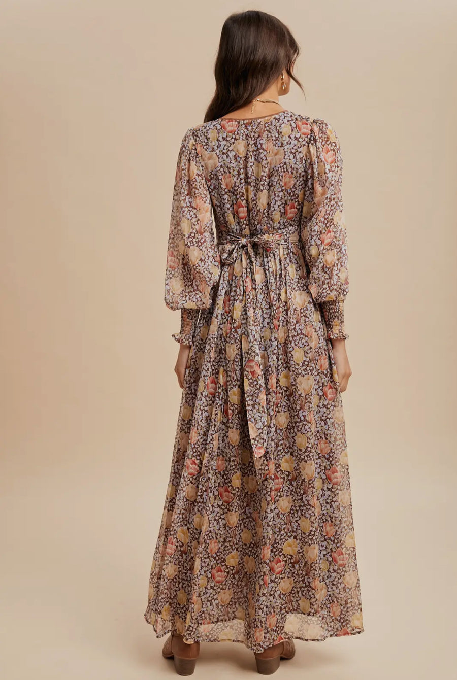 Flowy Button Down Mxi Dress