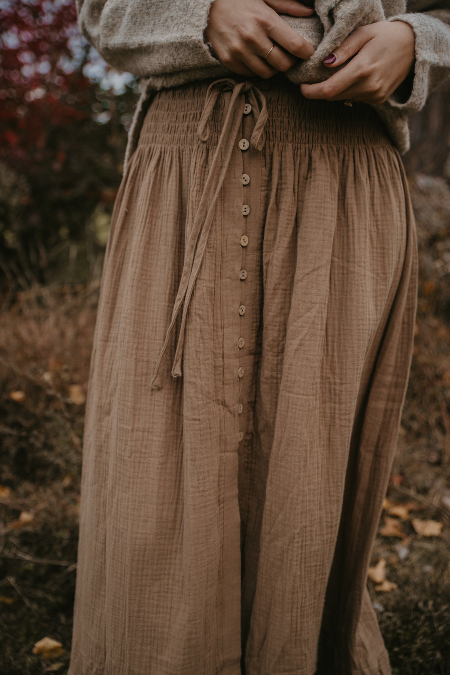 Muslin Maxi Skirt