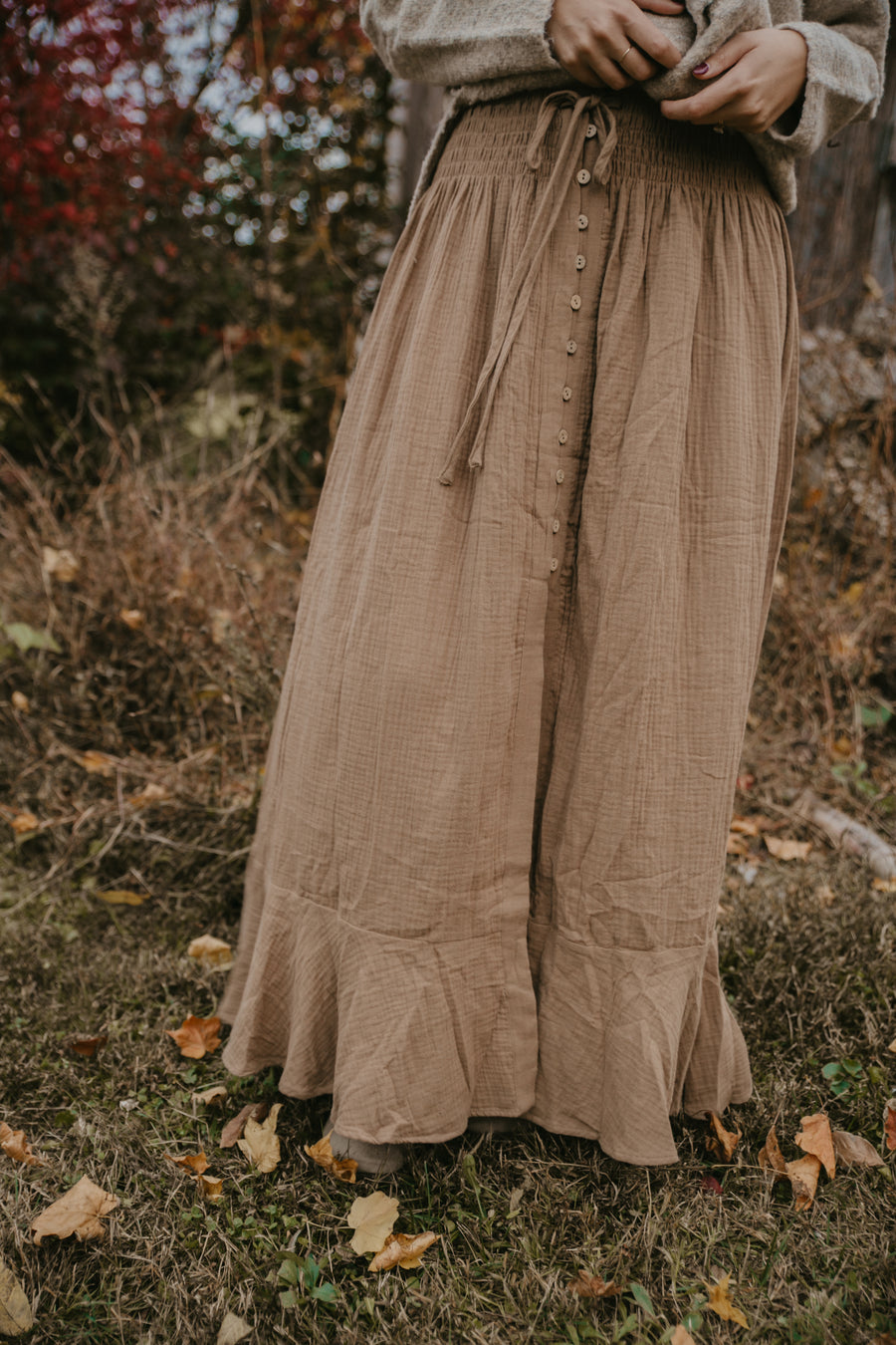 Muslin Maxi Skirt