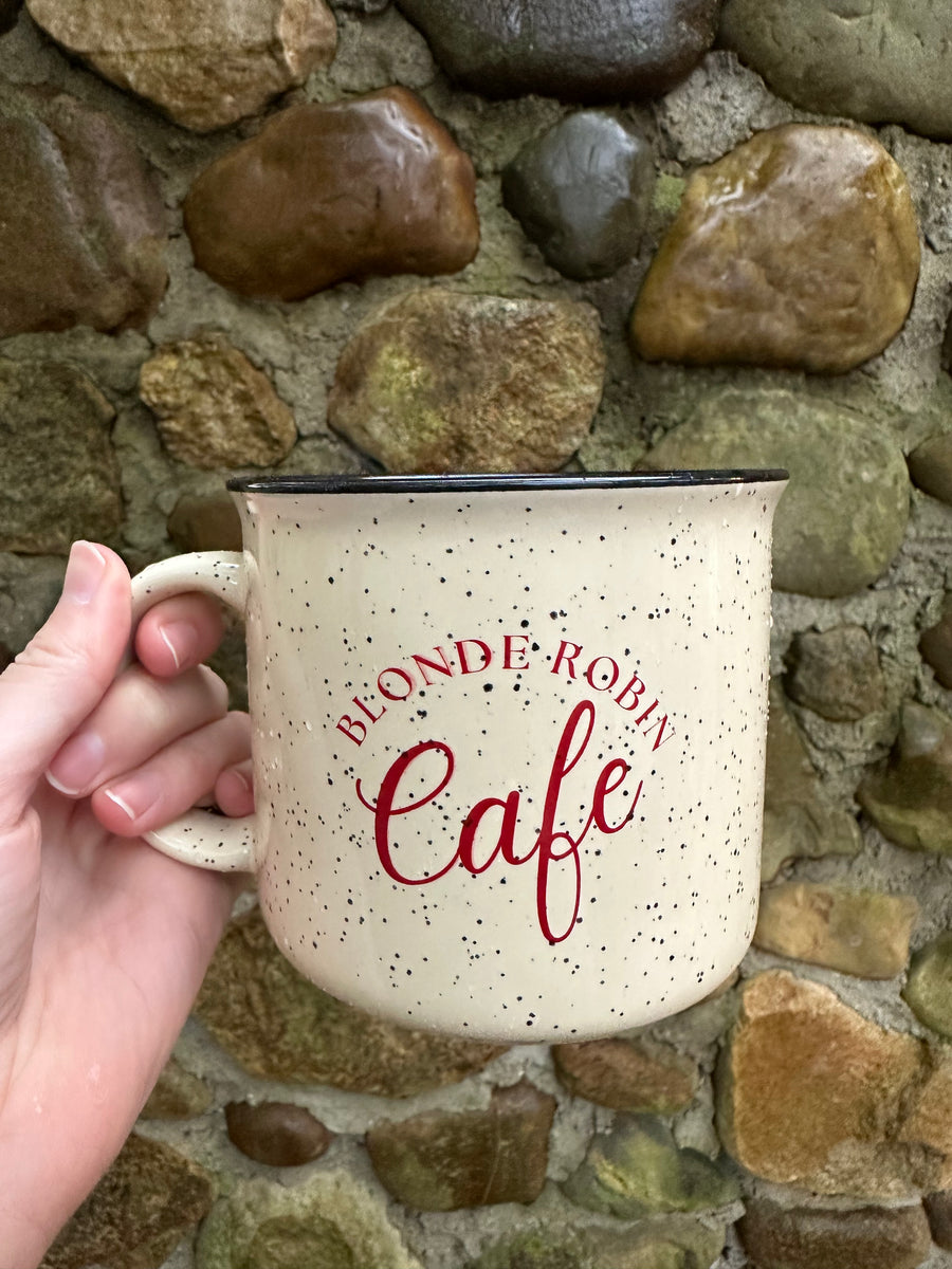 Blonde Robin Cafe Mug