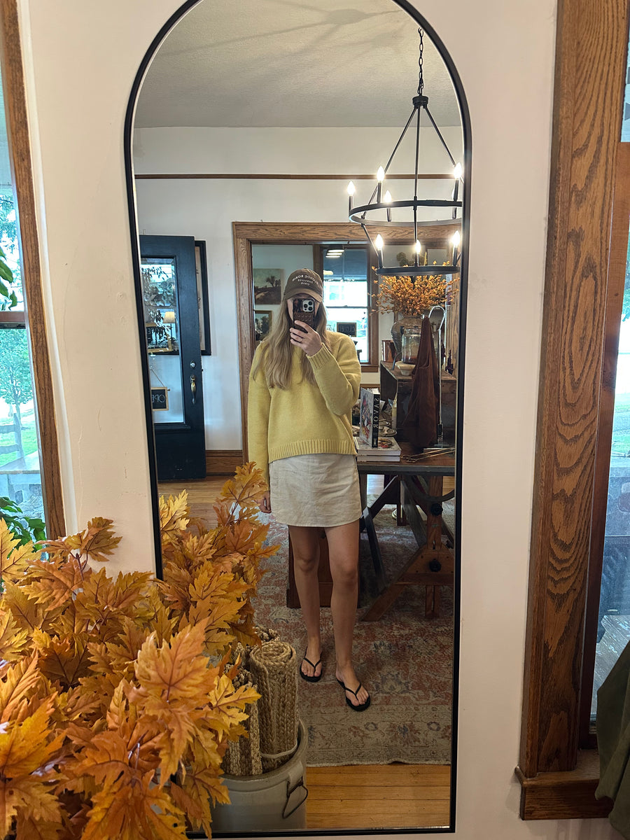 Fall Yellow Sweater