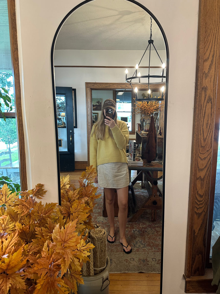 Fall Yellow Sweater